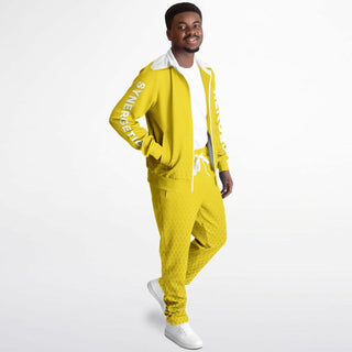 Mens Tracksuit - Yellow Sun