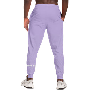 Mens Lettered Jogger - Lavender Mist - Synergetic Heroes