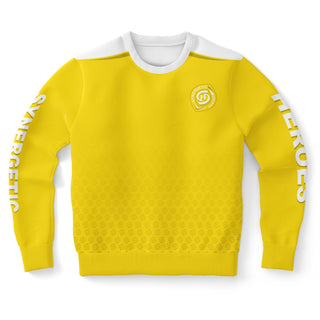 Mens Athletic Sweatshirt - Yellow Sun