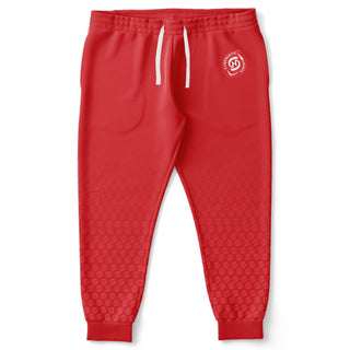 Mens Plus-size Jogger - Fire Red - Synergetic Heroes