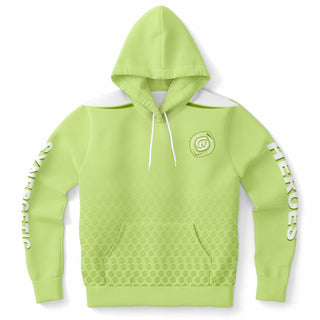 Mens Hoodie - Harmony Green - Synergetic Heroes