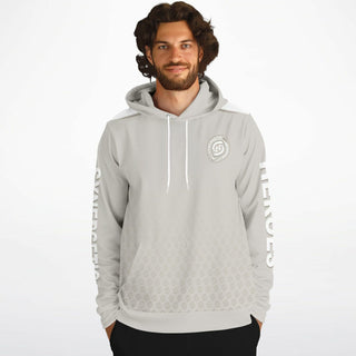 Mens Hoodie - Jade White - Synergetic Heroes