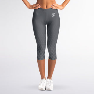 Capri Leggings - Shadow Gray - Synergetic Heroes