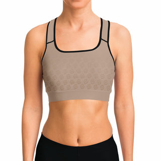 Sports Bra - Taupe Stone - Synergetic Heroes