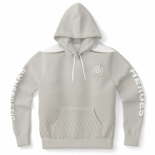 Mens Hoodie - Jade White
