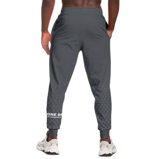 Mens Lettered Jogger - Shadow Gray - Synergetic Heroes