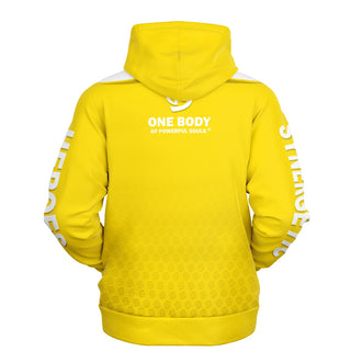 Mens Hoodie - Yellow Sun