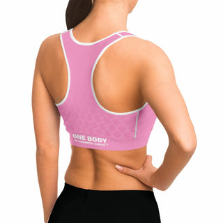 Sports Bra - Soft Rose - Synergetic Heroes