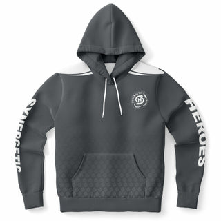 Mens Hoodie - Shadow Gray - Synergetic Heroes