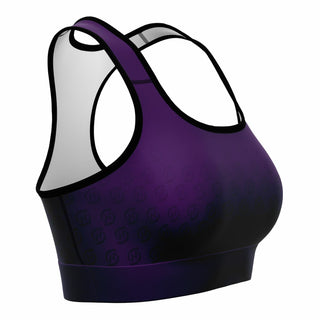 Sports Bra - Purple Shield