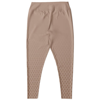 Plus Size Legging - Taupe Stone - Synergetic Heroes