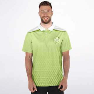 Mens Polo Shirt - Harmony Green - Synergetic Heroes