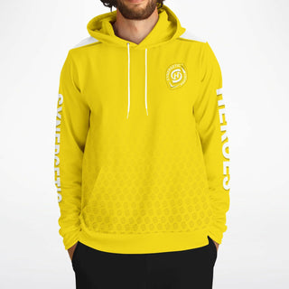 Mens Hoodie - Yellow Sun