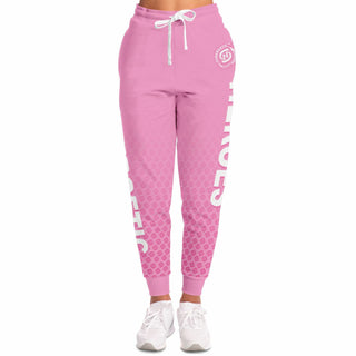 Womens Lettered Jogger - Soft Rose - Synergetic Heroes