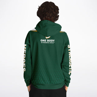 Mens Hoodie - Emerald Green