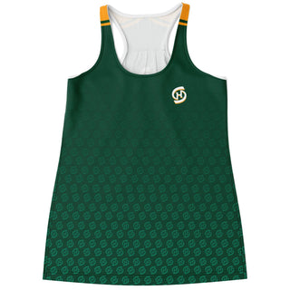 Flowy Racerback Tank Top - Emerald Green - Synergetic Heroes