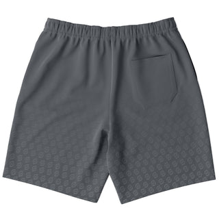 Mens Athletic Long Shorts - Shadow Gray