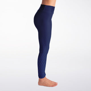 Yoga Leggings - Midnight Blue - Synergetic Heroes