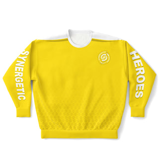 Mens Athletic Plus-size Sweatshirt - Yellow Sun