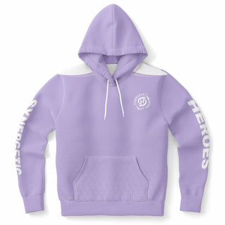 Mens Hoodie - Lavender Mist - Synergetic Heroes