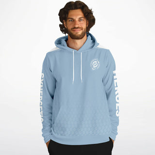 Mens Hoodie - Angel Blue - Synergetic Heroes