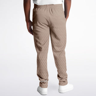 Mens Track Pants - Taupe Stone - Synergetic Heroes