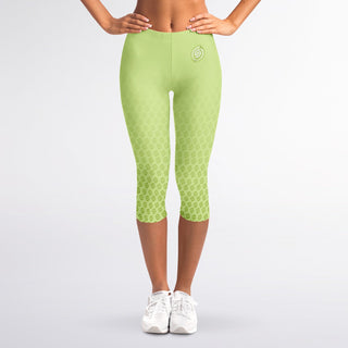 Capri Leggings - Harmony Green - Synergetic Heroes