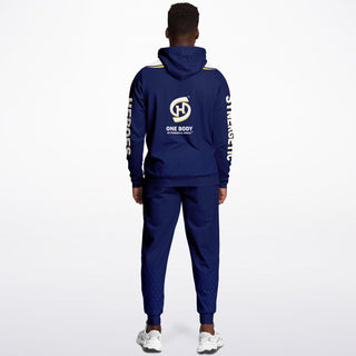 Mens Hoodie & Jogger - Midnight Blue - Synergetic Heroes