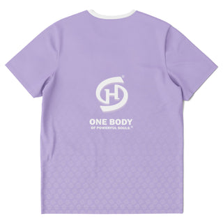 Mens T-Shirt - Lavender Mist - Synergetic Heroes