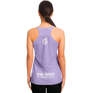 Flowy Racerback Tank Top - Lavender Mist - Synergetic Heroes