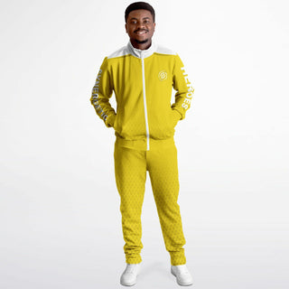 Mens Tracksuit - Yellow Sun