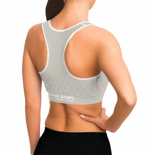 Sports Bra - Jade White - Synergetic Heroes