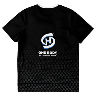 Mens T-Shirt - Obsidian Black - Synergetic Heroes