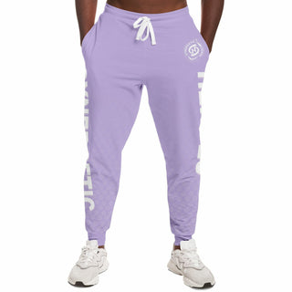 Mens Lettered Jogger - Lavender Mist - Synergetic Heroes