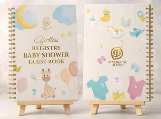 Effortless Baby Shower Guest Book — Welcome Little One Edition