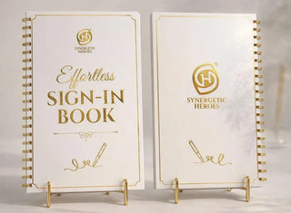 Effortless Universal Sign-In Guest Book – All-Purpose Elegance Edition