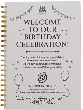 Effortless Children’s Birthday Guest Book — Joyful Memories Edition