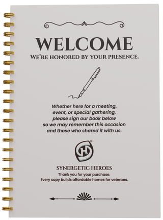 Effortless Universal Sign-In Guest Book – All-Purpose Elegance Edition
