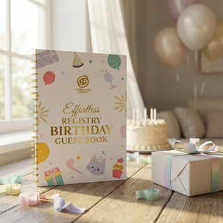 Effortless Children’s Birthday Guest Book — Joyful Memories Edition