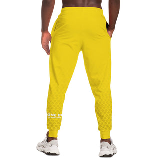 Mens Lettered Jogger - Yellow Sun - Synergetic Heroes