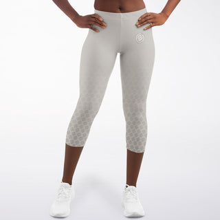 Capri Leggings - Jade White - Synergetic Heroes