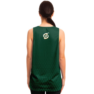 Womens Tank Top - Emerald Green - Synergetic Heroes