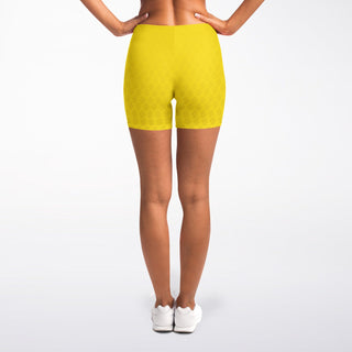 Legging Shorts - Yellow Sun - Synergetic Heroes