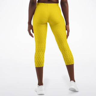 Capri Leggings - Yellow Sun - Synergetic Heroes