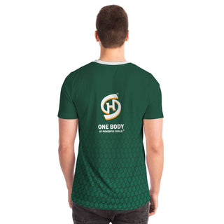 Mens T-Shirt - Emerald Green - Synergetic Heroes