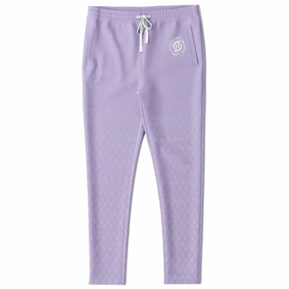 Mens Track Pants - Lavender Mist - Synergetic Heroes