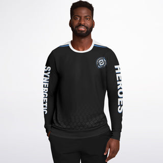 Mens Athletic Sweatshirt - Obsidian Black