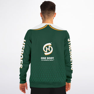 Mens Athletic Sweatshirt - Emerald Green