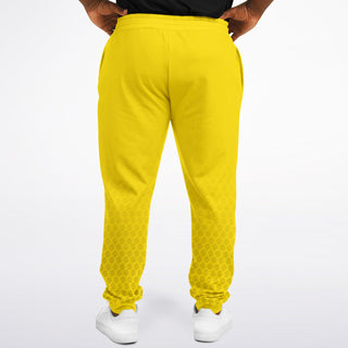 Mens Plus-size Jogger - Yellow Sun - Synergetic Heroes