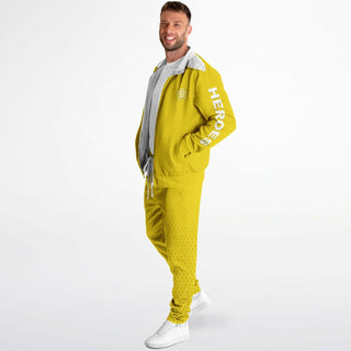 Mens Tracksuit - Yellow Sun